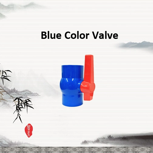 Blue Color 110mm PVC Ball Valve for Irrigation