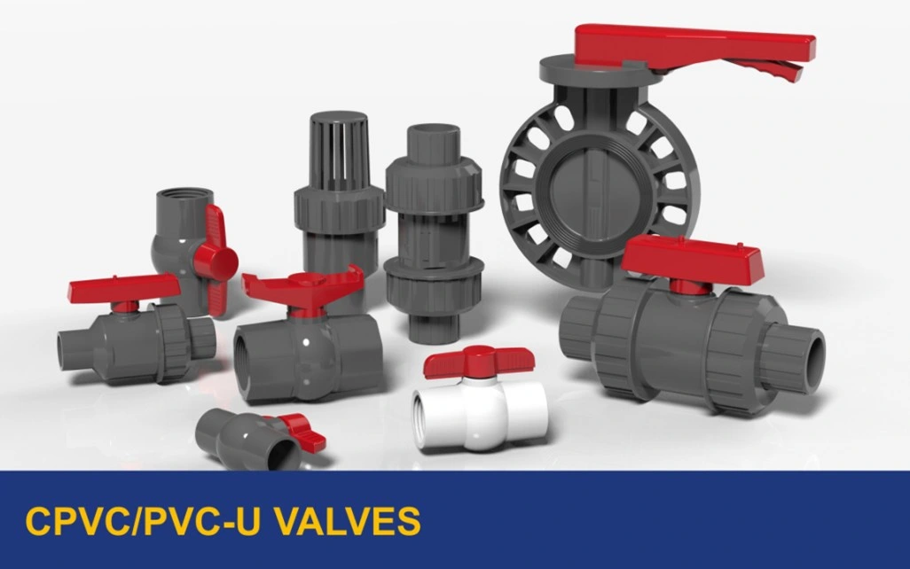 UPVC/PVC Compact Round Ball Valve