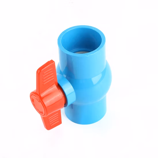 UPVC メーカーの給水用パイプコンパクトボールバルブ